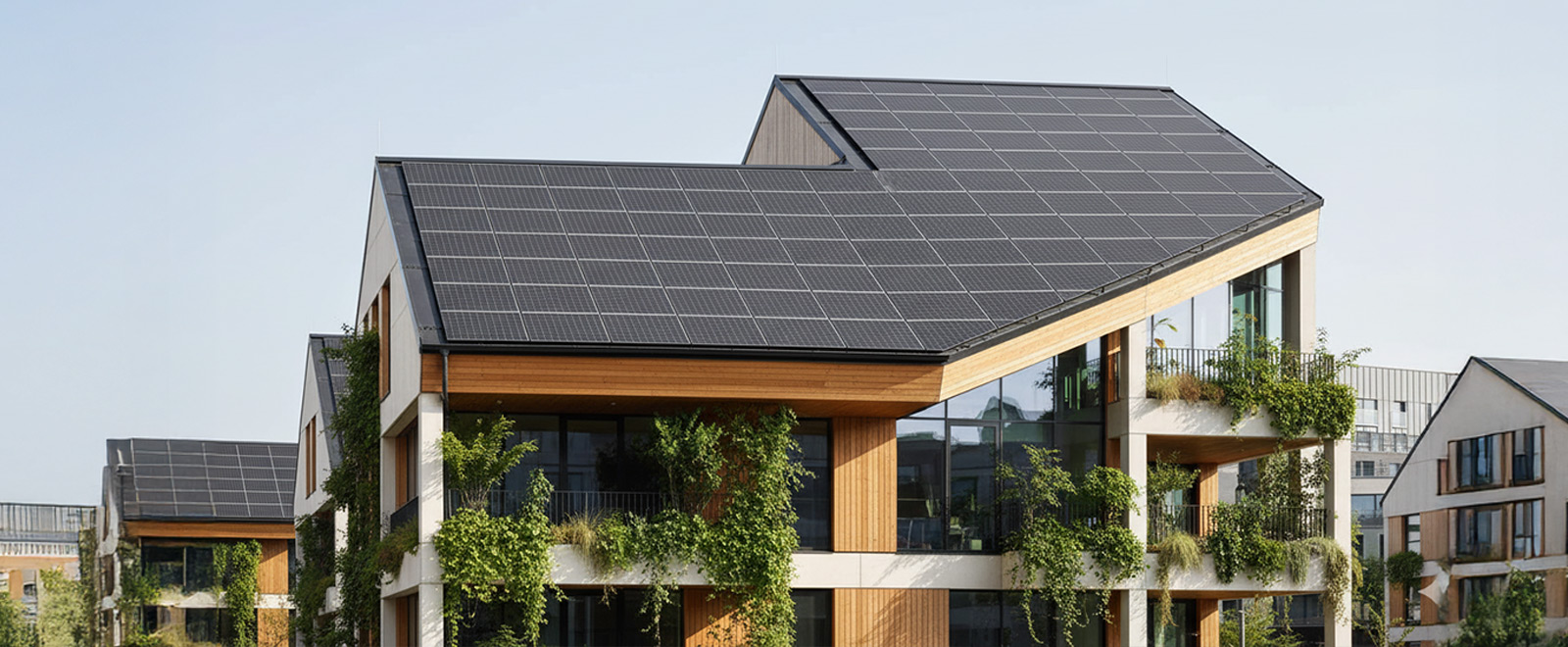 edificio sostenible NZEB con integración de energía solar edificio sostenible NZEB con integración de energía solar